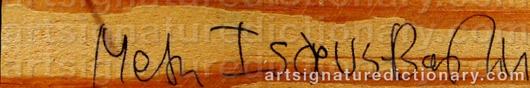 Signature by Meta ISÆUS-BERLIN