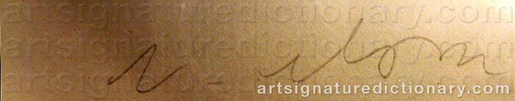 Authentic signature by Chuck CLOSE on Drawing/Graphic/Print artwork