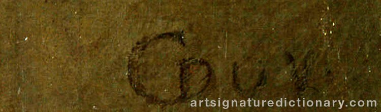 Signature by Gerrit DOU