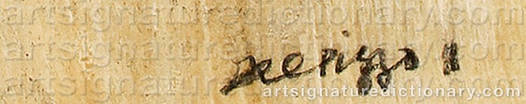 Signature by Lucio Del PEZZO