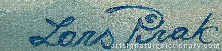 Signature by Lars (Sami Artist) PIRAK