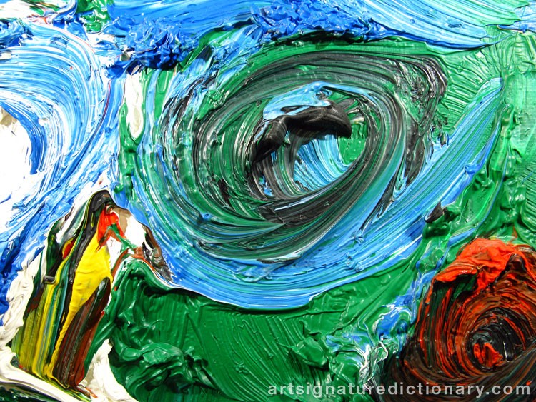 Close-up details showing Bengt LINDSTRÖM signature forgery characteristics