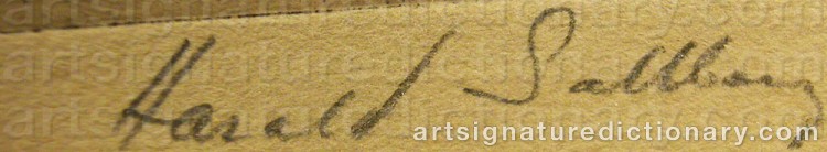 Signature by Harald SALLBERG