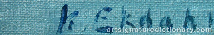 Signature by Konrad EKDAHL
