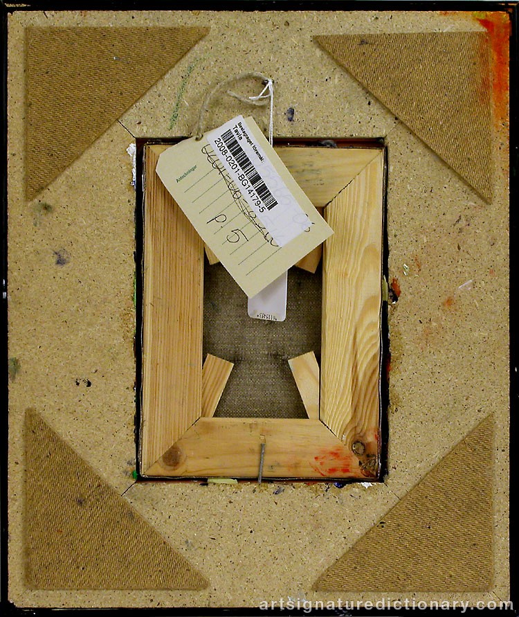 Close-up details showing Bengt LINDSTRÖM signature forgery characteristics