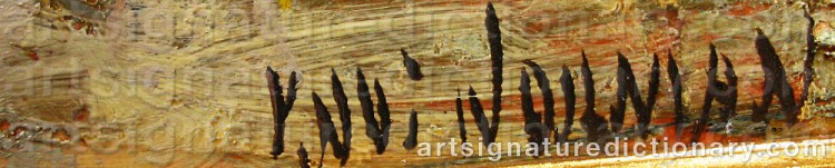 Signature by Knut NORMAN