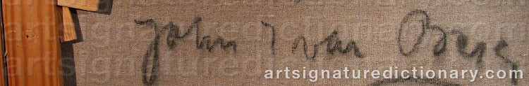Signature by John Ivar BERG