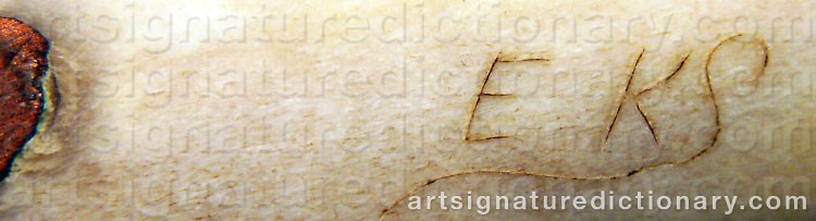 Signature by Erik Knutsson (Sami Artist) SUNNA
