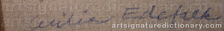 Signature by Cecilia EDEFALK
