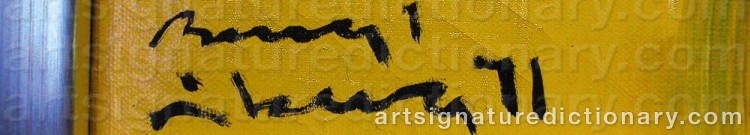 Signature by Bengt ÅBERG