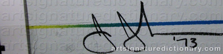 Signature by Jasper JOHNS