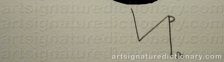 Signature by Victor PASMORE