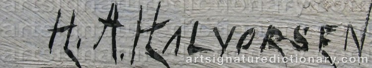 Signature by Halvor HALVORSEN