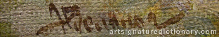 Signature by Anatoli BELONOG