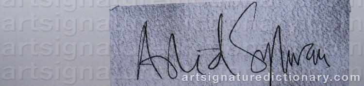 Signature by Astrid SYLWAN
