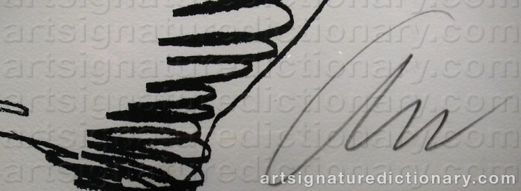 Signature by Andy WARHOL