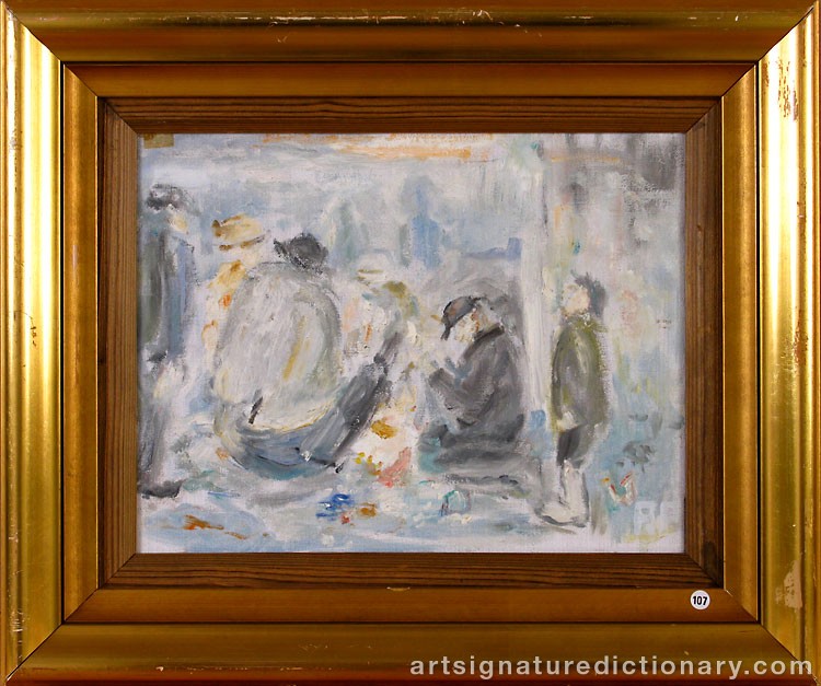 Close-up details showing Ragnar PERSON signature forgery characteristics