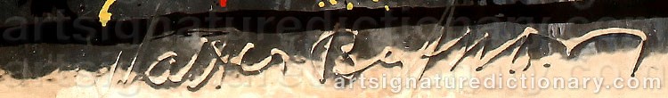 Signature by Walter BENGTSSON