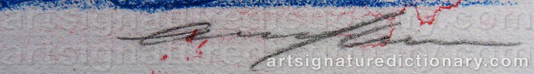 Signature by Elisabeth JANSSON