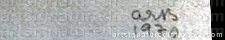 Signature by Anna-Eva BERGMAN