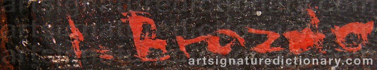 Signature by Jan BRAZDA