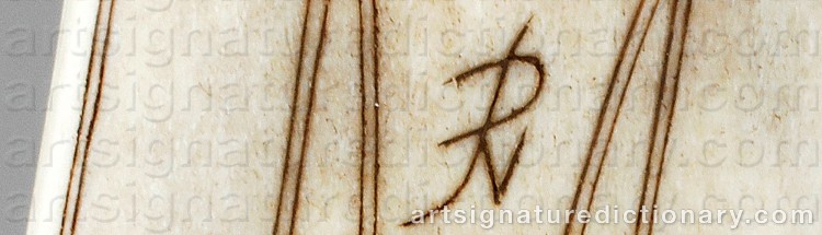 Authentic signature by Per-Erik (Sami Artist) NILSSON on Other artwork