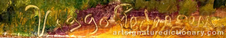 Signature by Viggo PEDERSEN