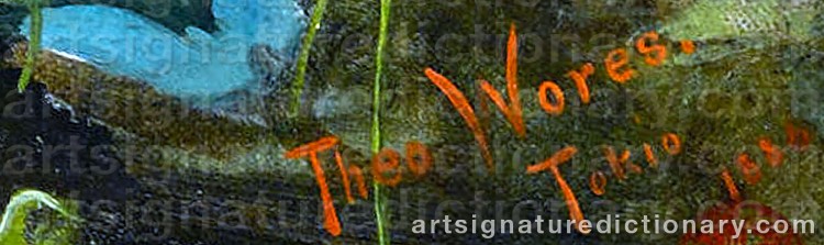 Signature by Theodore WORES