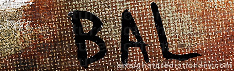 Signature by Bengt Arne ‘Bal’ LINDEROS