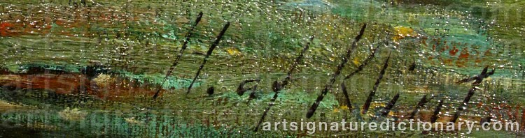 Signature by Hilma Af KLINT