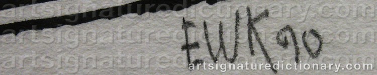 Signature by Ewert ‘Ewk’ KARLSSON