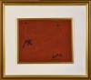 Close-up details showing Antoni TAPIES signature forgery characteristics