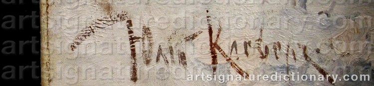 Signature by Yuliy Yulyevich KLEVER