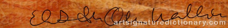Signature by Elisabeth OHLSON WALLIN