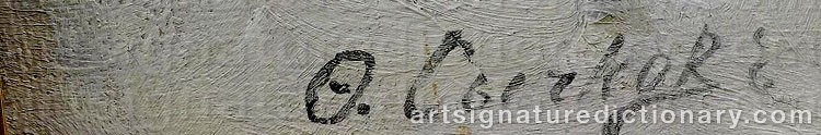 Signature by Fedot Vasilievich SYCHKOV