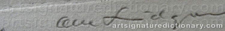 Signature by Olle LINDGREN