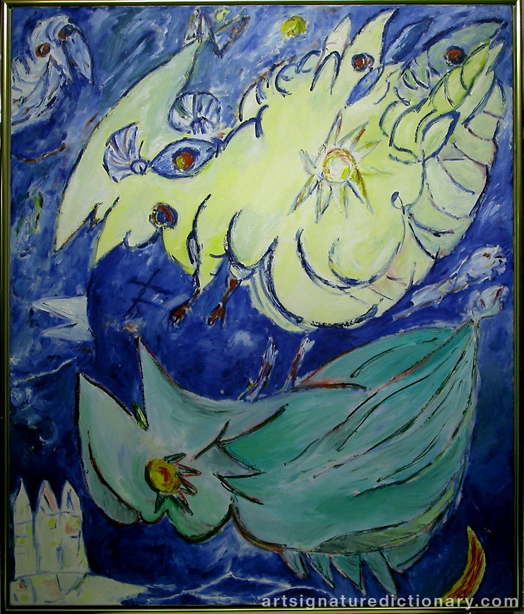 Close-up details showing Carl-Henning PEDERSEN signature forgery characteristics