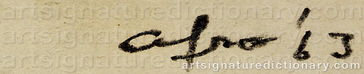 Signature by Afro BASALDELLA