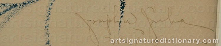 Signature by Joseph JICHA