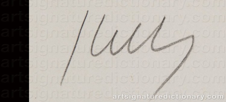 Signature by Ellsworth KELLY