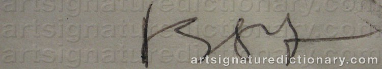 Signature by Anatolii Timofeevich ‘Az’ ZVEREV