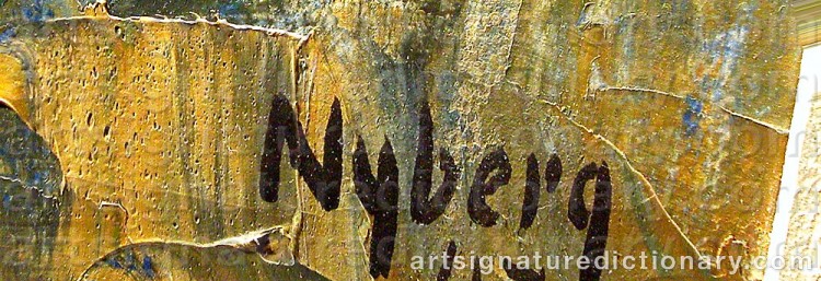 Signature by Tore NYBERG