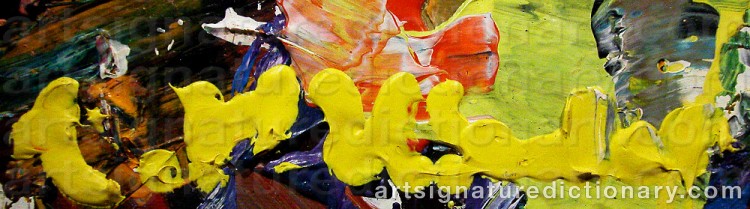 Signature by Helmut MANTEL