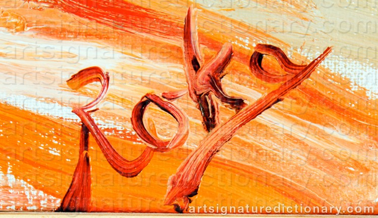 Signature by Charles ROKA