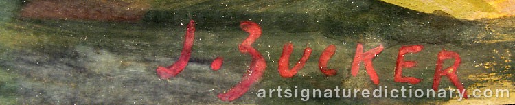 Forged signature of Jacques ZUCKER