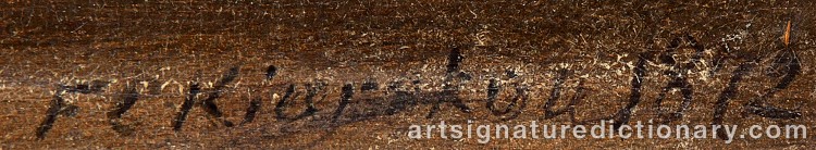 Signature by Frederik Christian KIAERSKOU