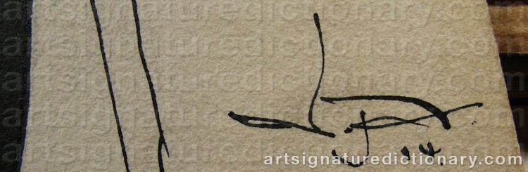 Signature by Victor ‘Vicke’ ANDRÉN