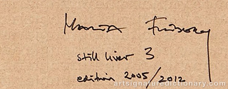 Signature by Maria FRIBERG
