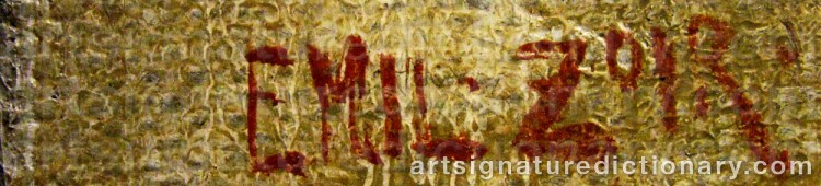 Signature by Emil ZOIR
