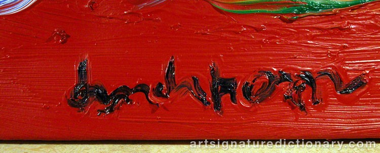 Close-up details showing Bengt LINDSTRÖM signature forgery characteristics